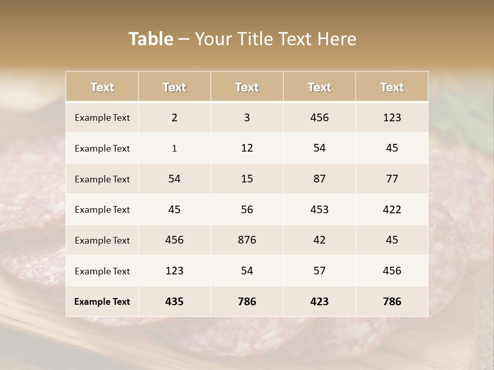 Cuisine Product Kitchen PowerPoint Template