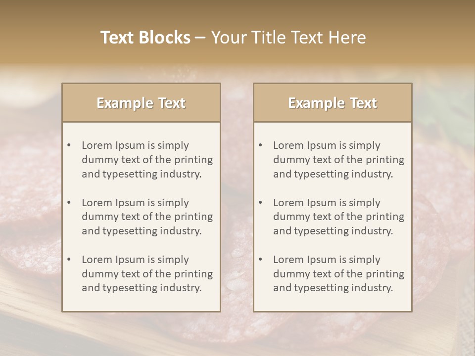 Cuisine Product Kitchen PowerPoint Template