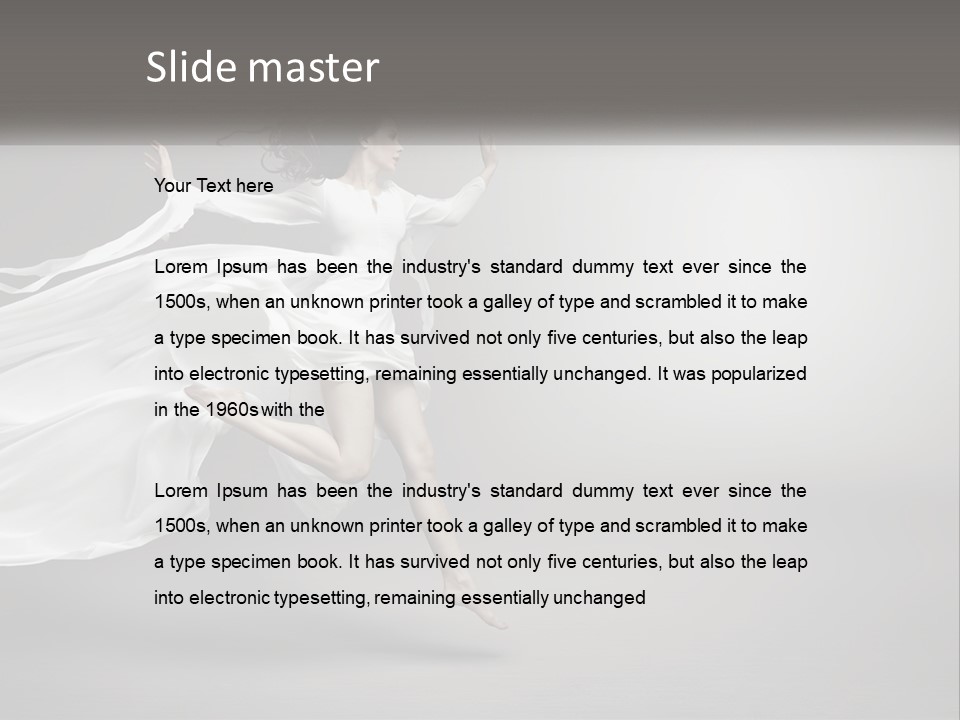 Diet Person Figure PowerPoint Template