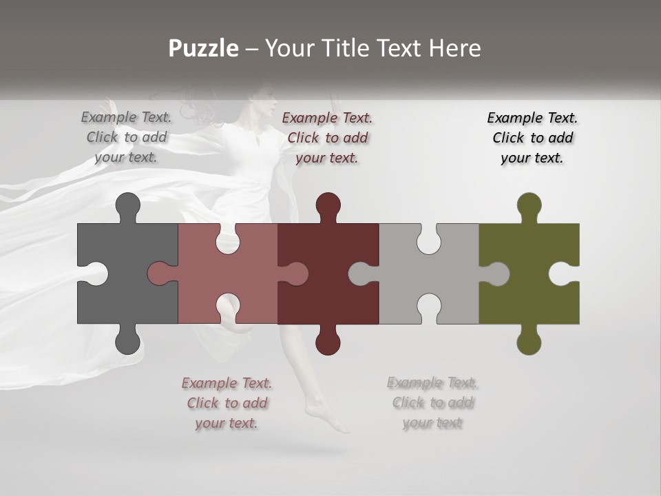 Diet Person Figure PowerPoint Template