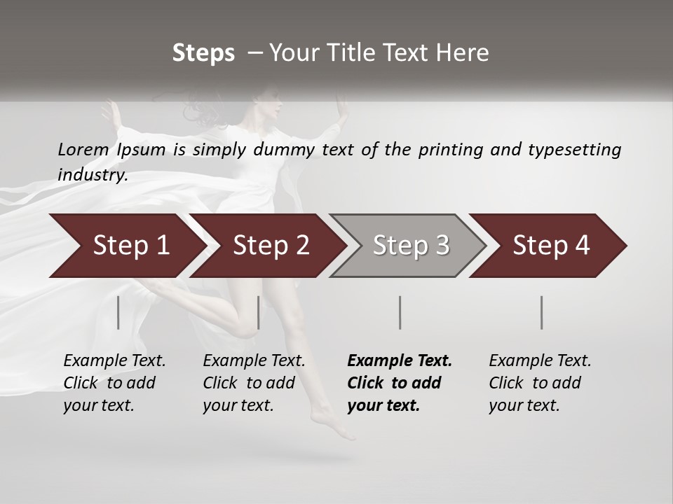 Diet Person Figure PowerPoint Template