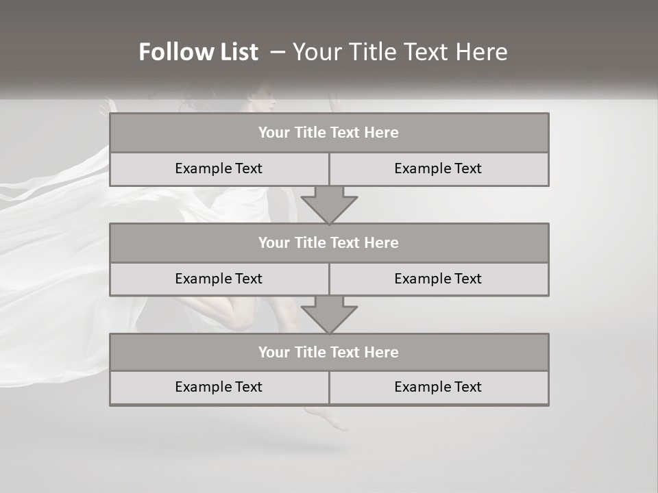 Diet Person Figure PowerPoint Template