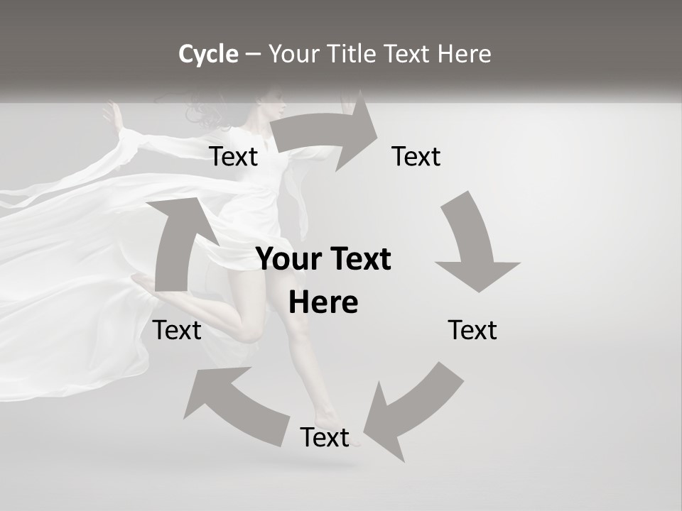 Diet Person Figure PowerPoint Template