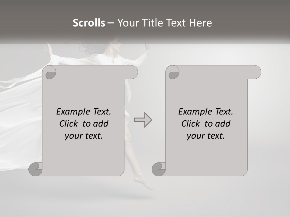 Diet Person Figure PowerPoint Template