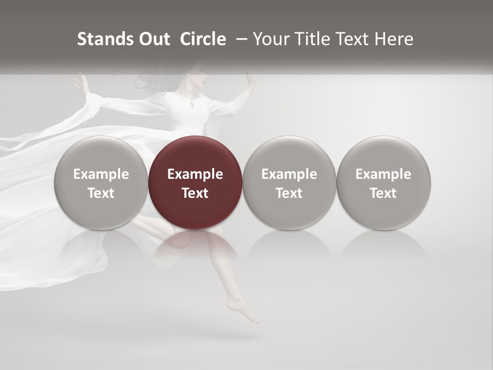 Diet Person Figure PowerPoint Template