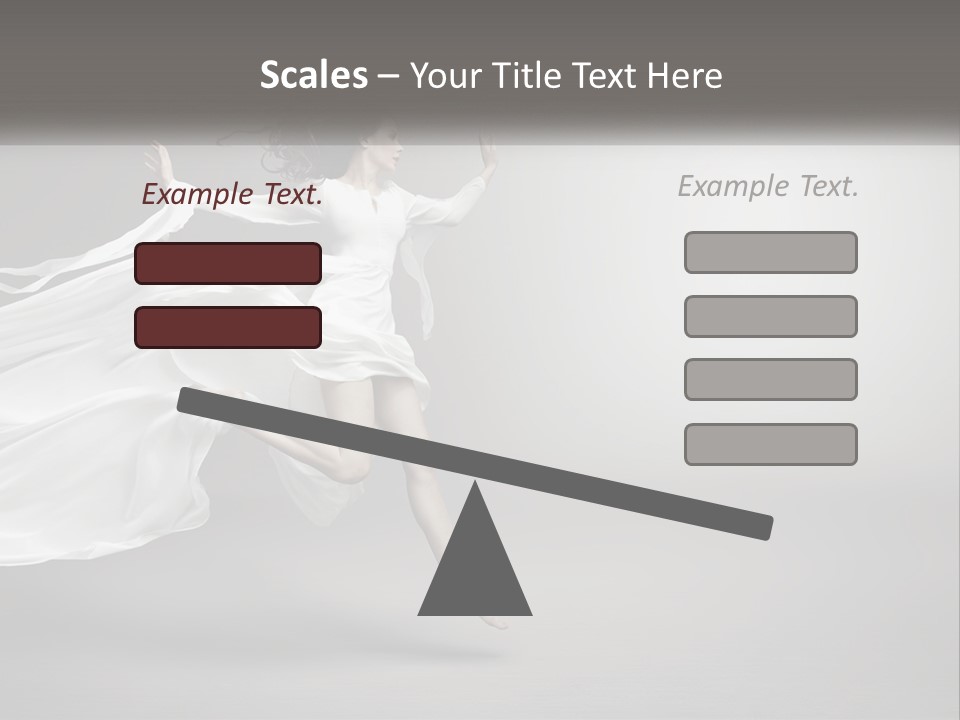 Diet Person Figure PowerPoint Template