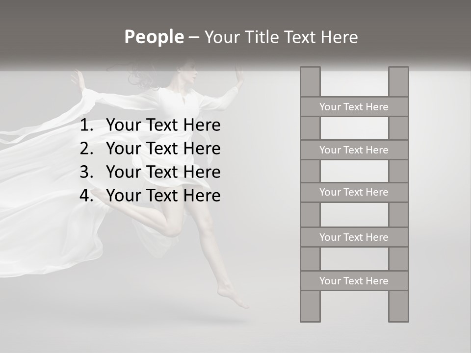 Diet Person Figure PowerPoint Template