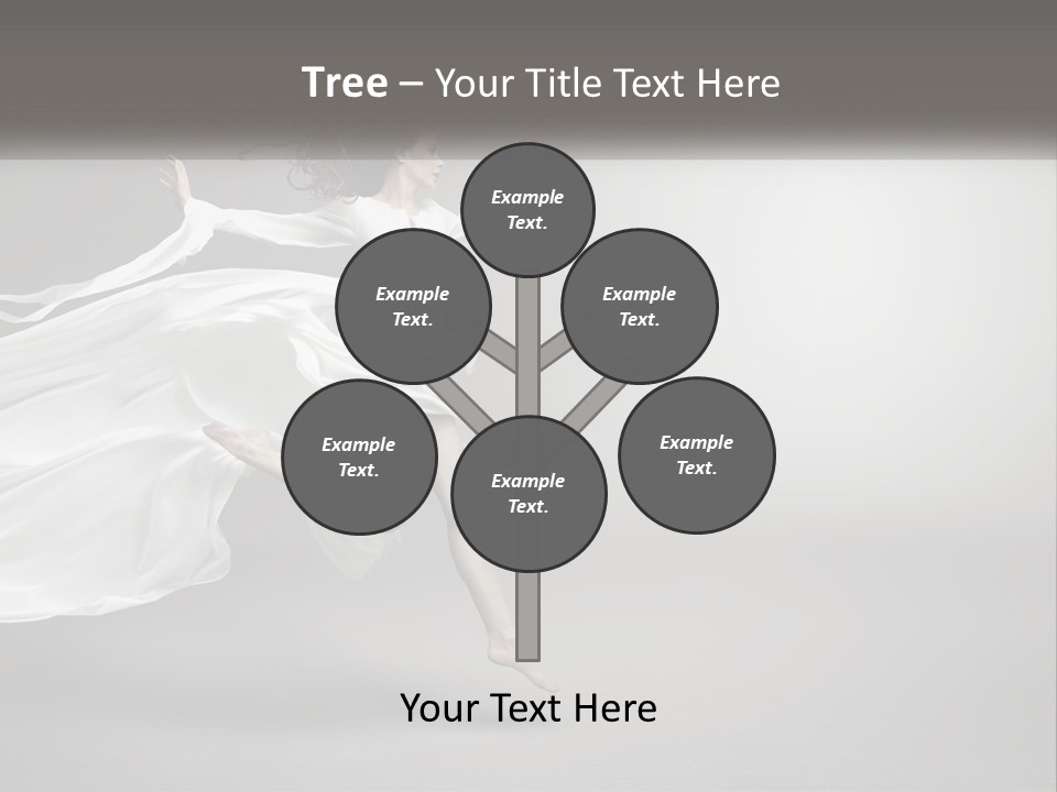 Diet Person Figure PowerPoint Template