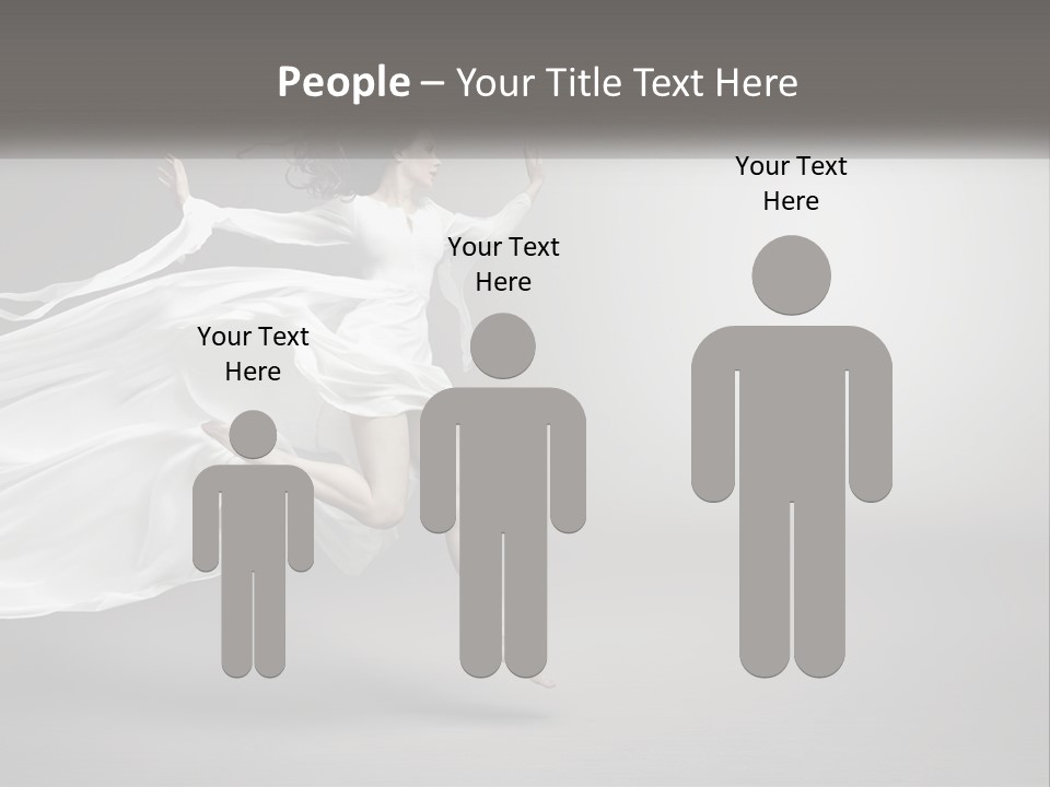 Diet Person Figure PowerPoint Template