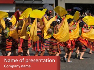 Philippines Shields Baguio PowerPoint Template