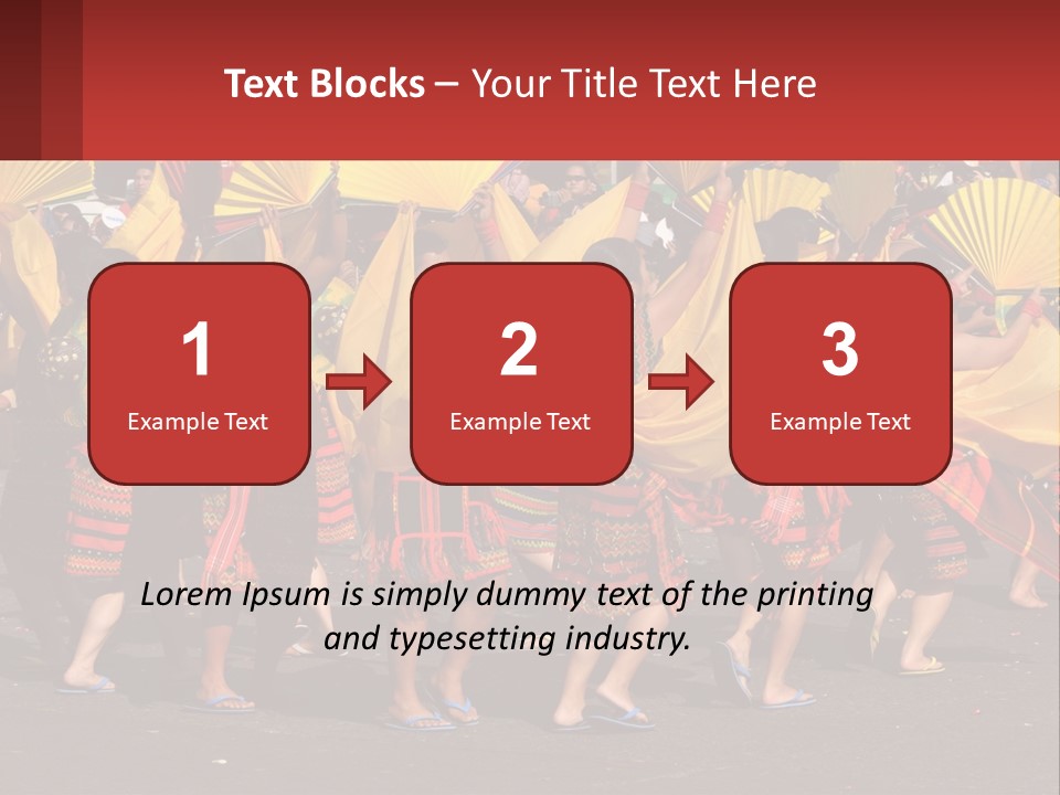 Philippines Shields Baguio PowerPoint Template