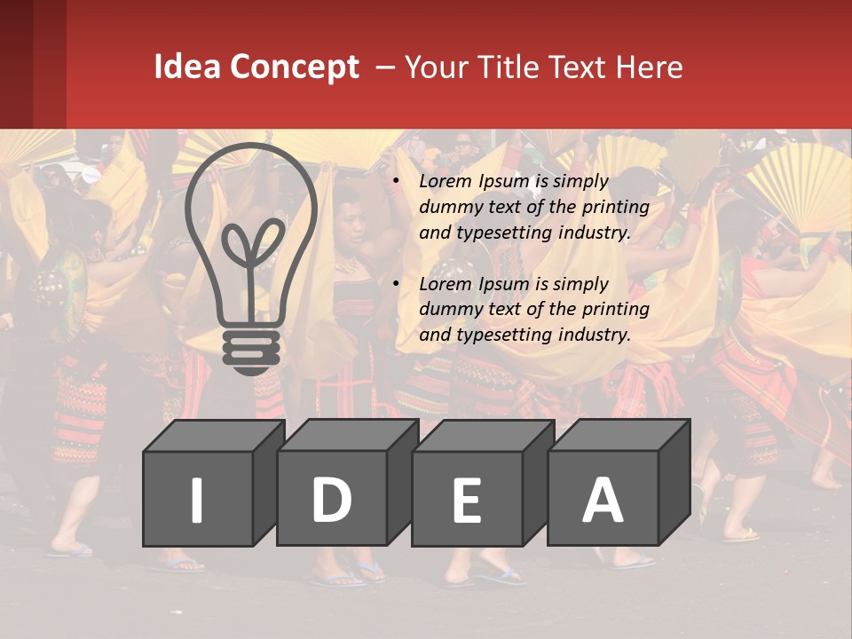 Philippines Shields Baguio PowerPoint Template