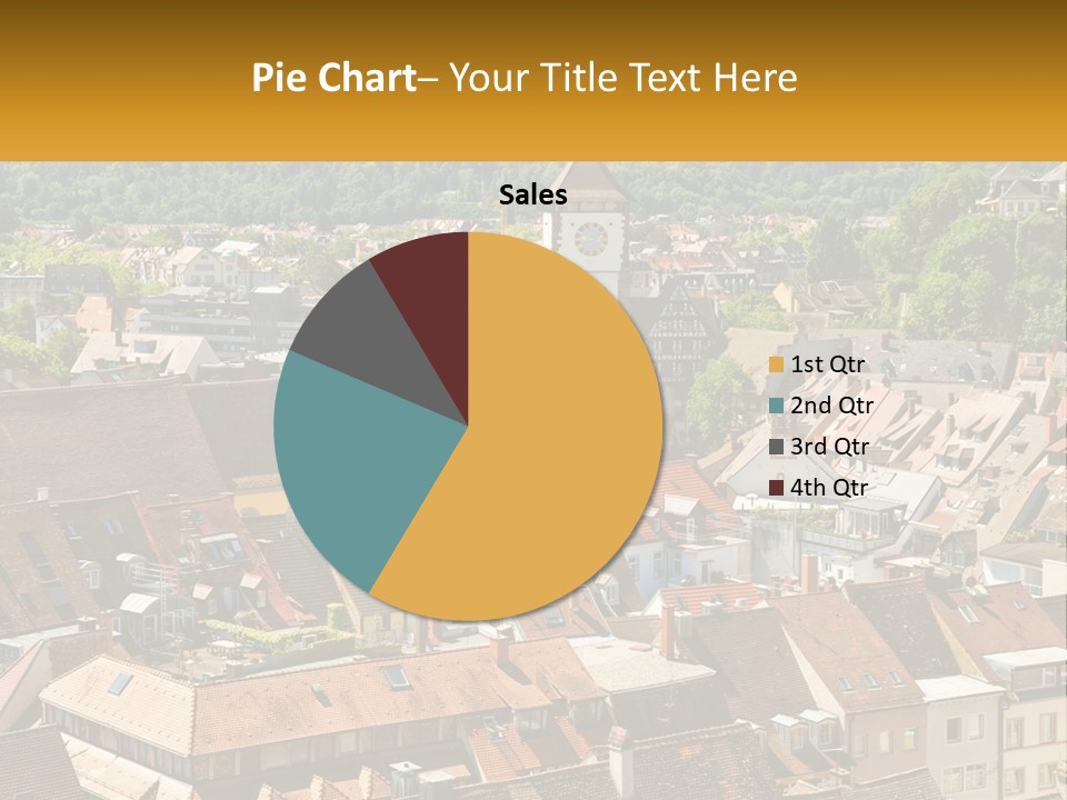 Schwarzwald Black Tile PowerPoint Template