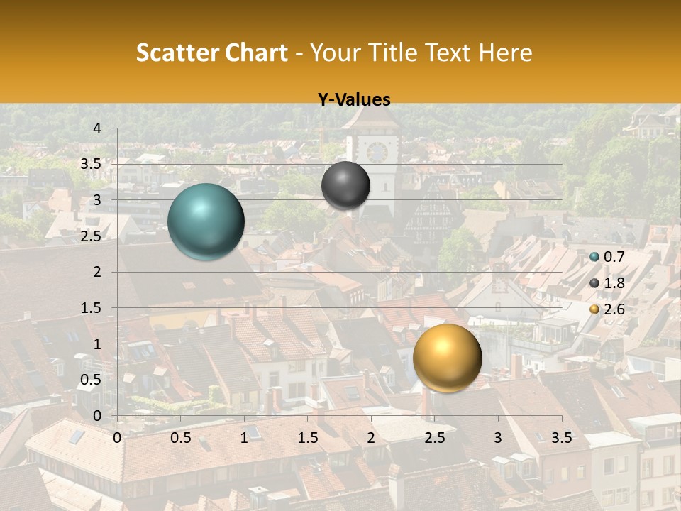 Schwarzwald Black Tile PowerPoint Template