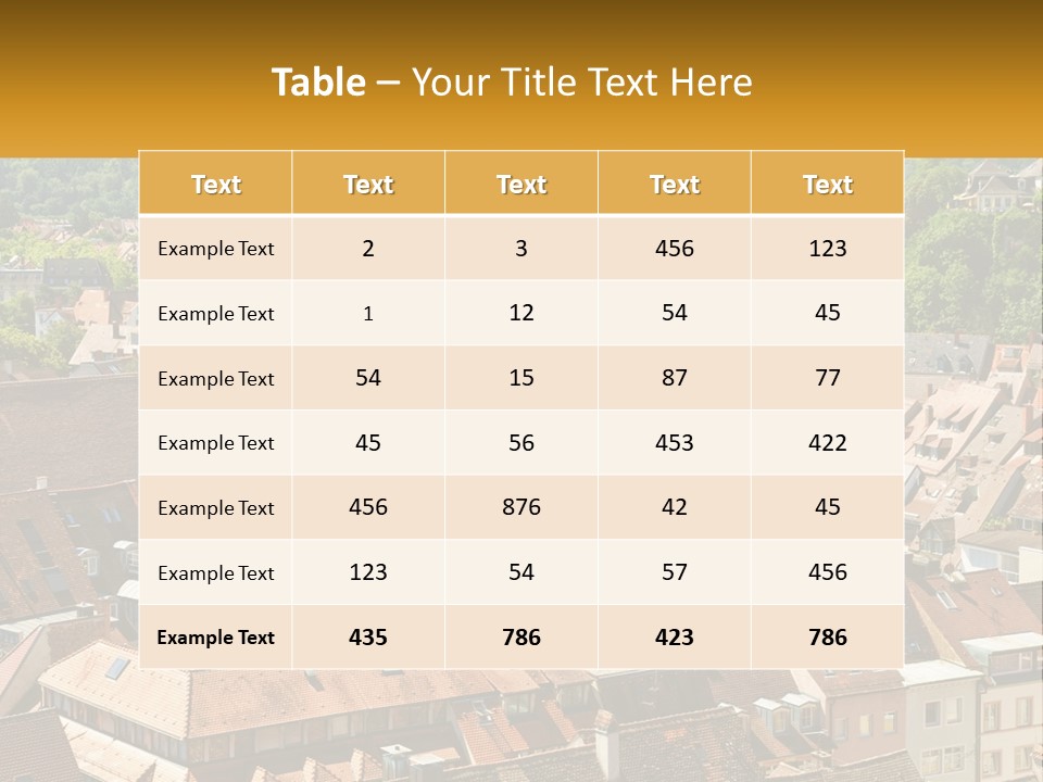Schwarzwald Black Tile PowerPoint Template