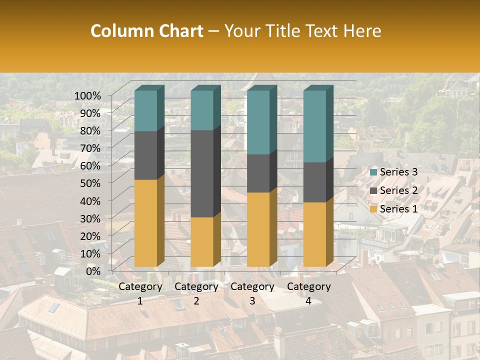 Schwarzwald Black Tile PowerPoint Template