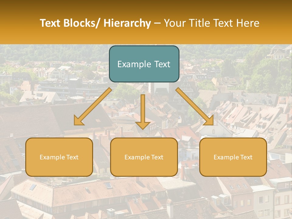Schwarzwald Black Tile PowerPoint Template