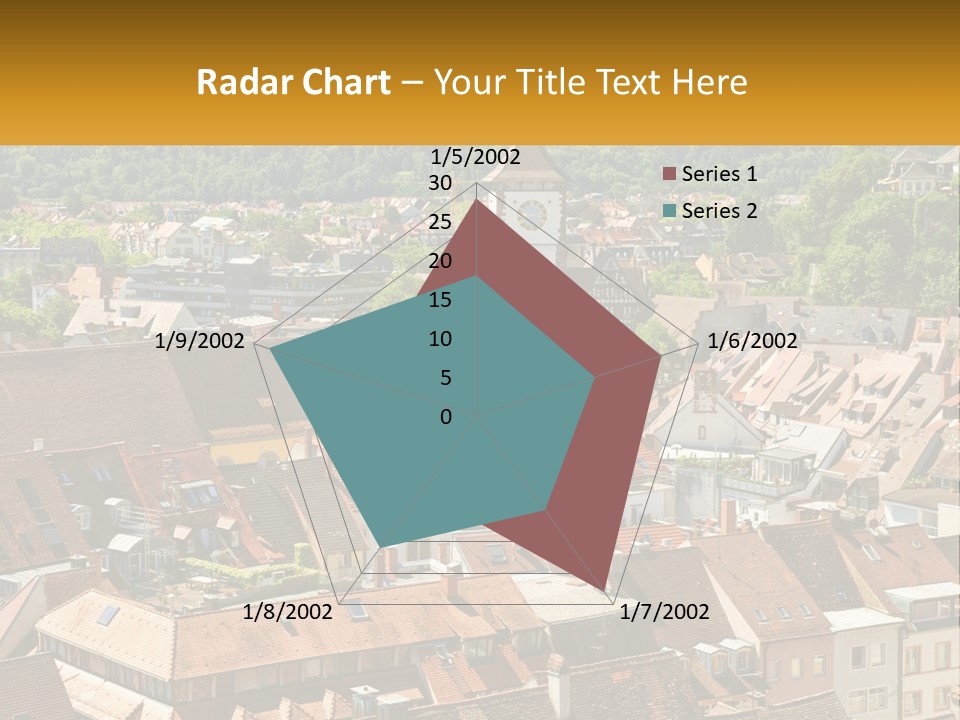 Schwarzwald Black Tile PowerPoint Template