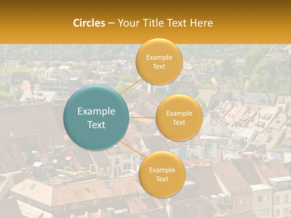 Schwarzwald Black Tile PowerPoint Template