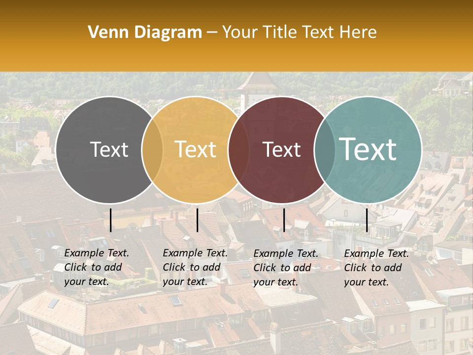 Schwarzwald Black Tile PowerPoint Template