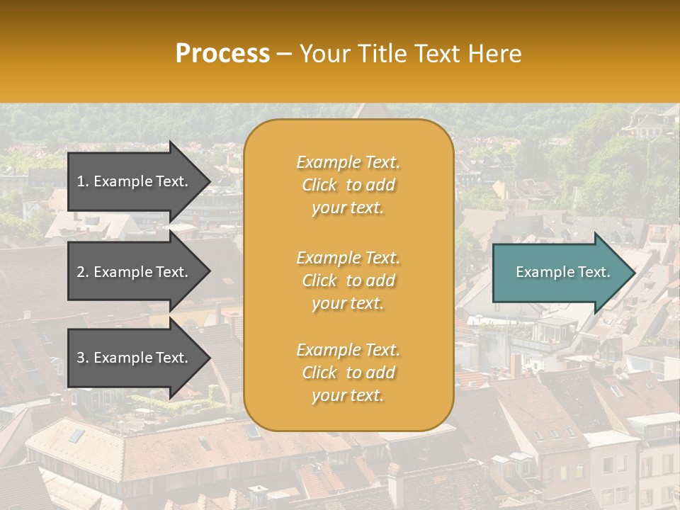 Schwarzwald Black Tile PowerPoint Template