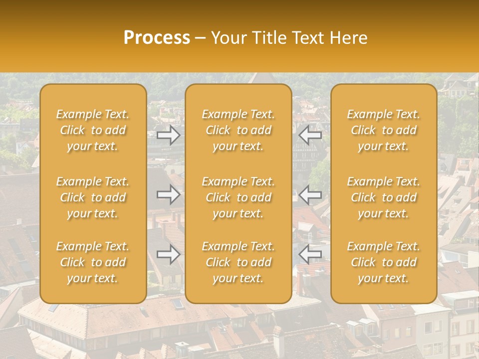 Schwarzwald Black Tile PowerPoint Template