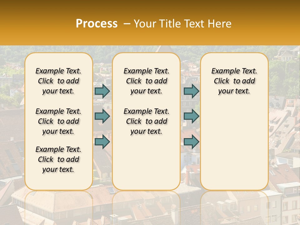 Schwarzwald Black Tile PowerPoint Template