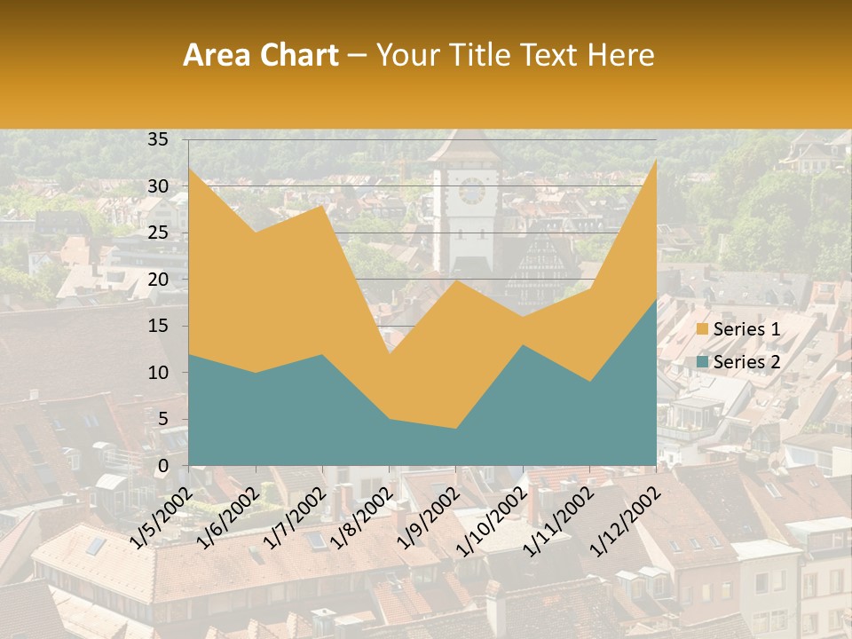 Schwarzwald Black Tile PowerPoint Template