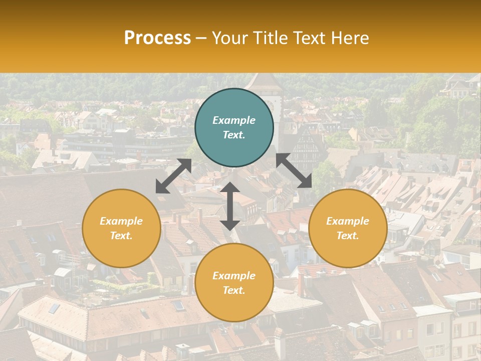 Schwarzwald Black Tile PowerPoint Template