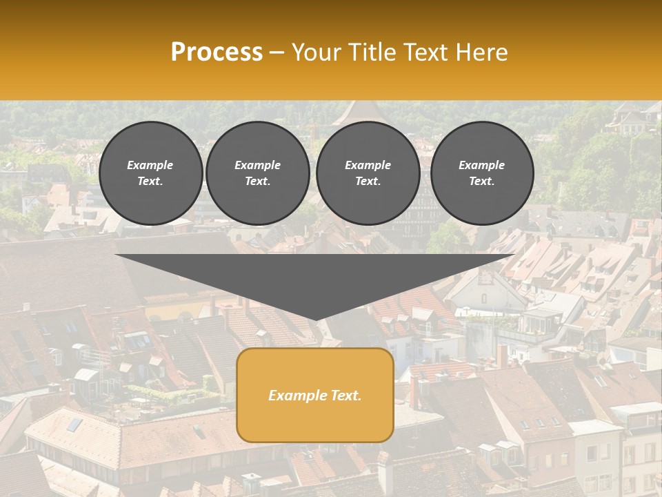 Schwarzwald Black Tile PowerPoint Template