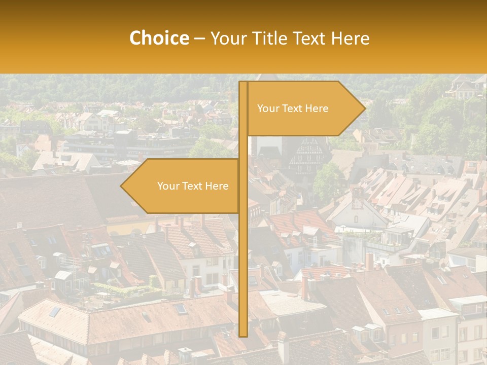 Schwarzwald Black Tile PowerPoint Template