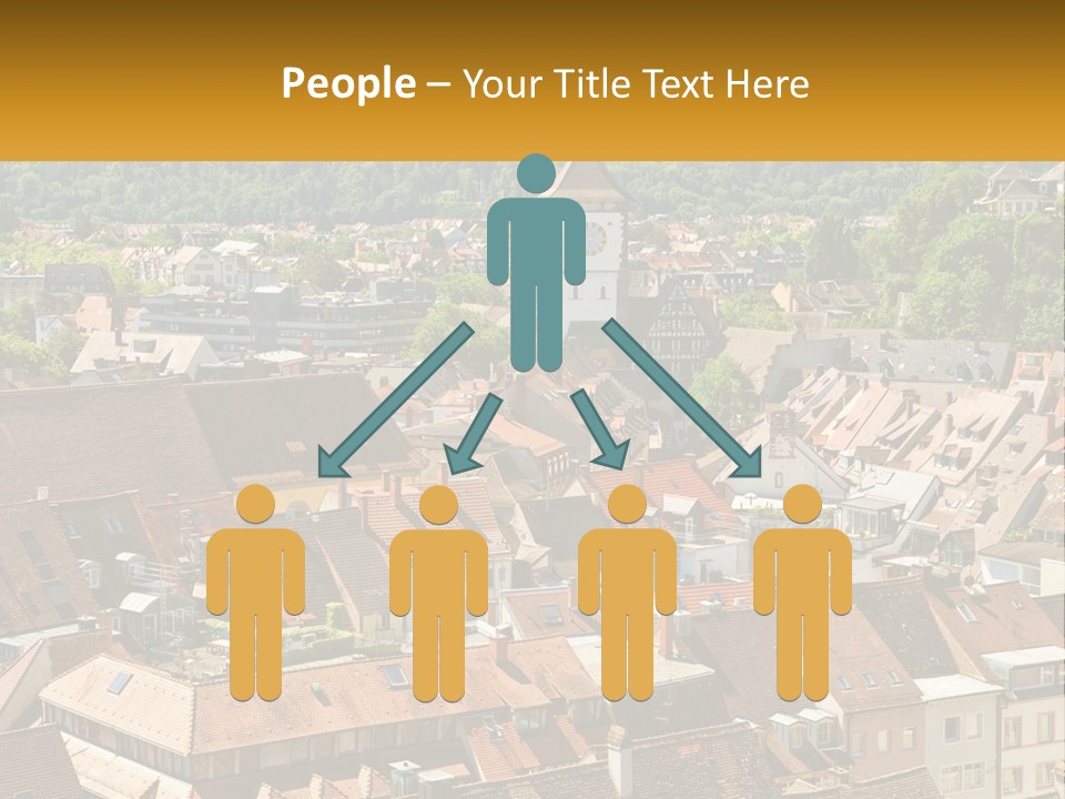 Schwarzwald Black Tile PowerPoint Template