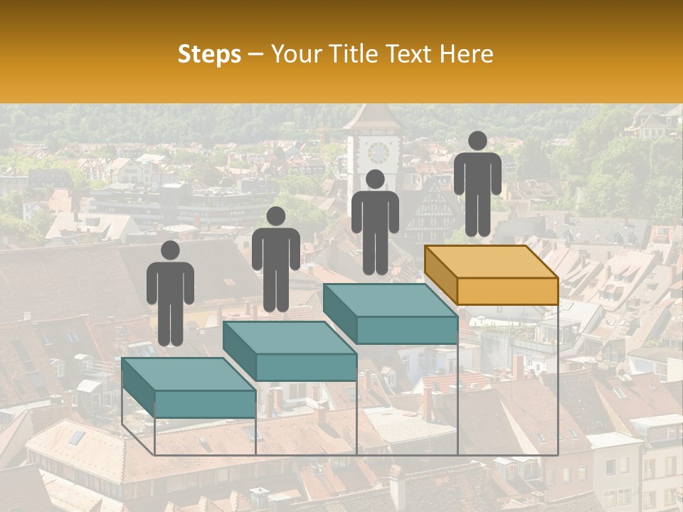 Schwarzwald Black Tile PowerPoint Template