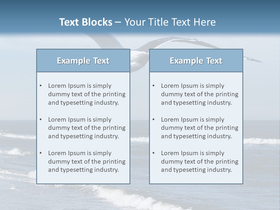 Wildlife Nature Beach PowerPoint Template