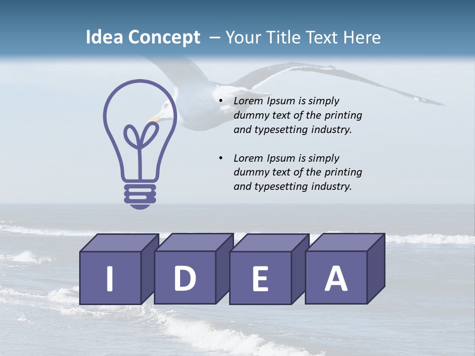 Wildlife Nature Beach PowerPoint Template