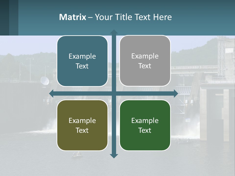Concrete River Generation PowerPoint Template