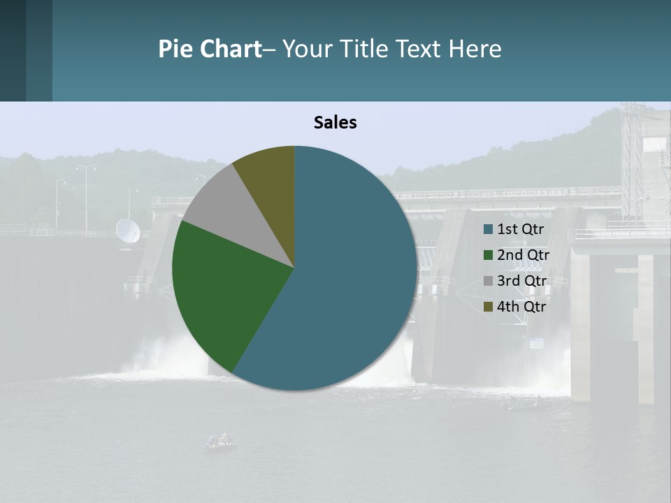 Concrete River Generation PowerPoint Template