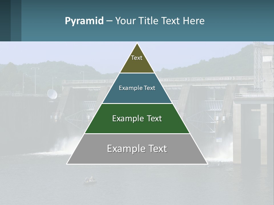 Concrete River Generation PowerPoint Template