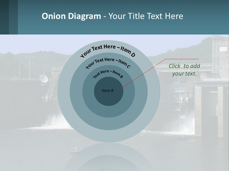 Concrete River Generation PowerPoint Template