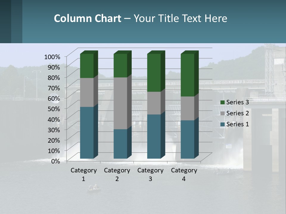 Concrete River Generation PowerPoint Template