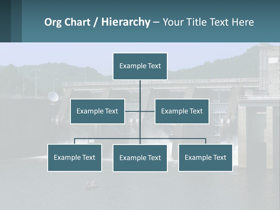 Concrete River Generation PowerPoint Template