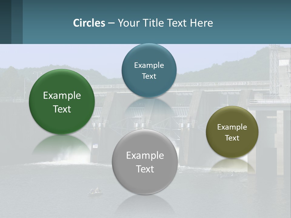 Concrete River Generation PowerPoint Template