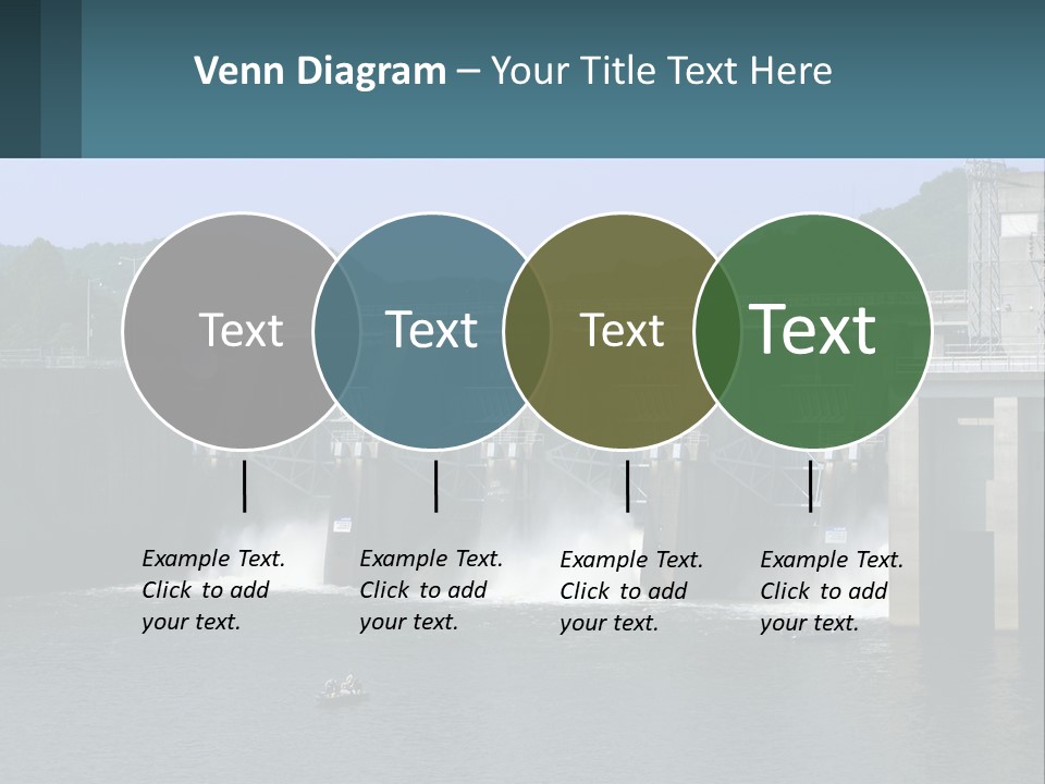 Concrete River Generation PowerPoint Template