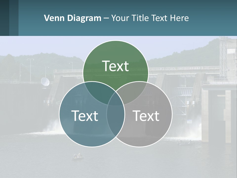 Concrete River Generation PowerPoint Template