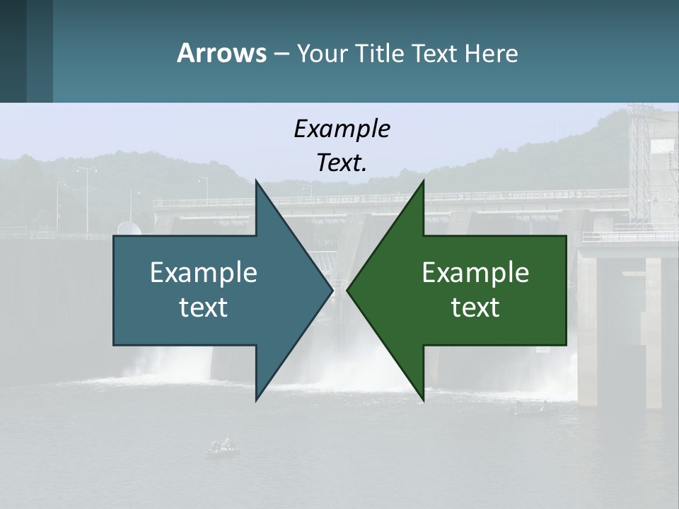 Concrete River Generation PowerPoint Template
