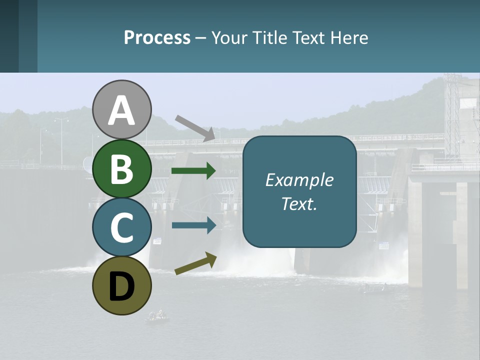 Concrete River Generation PowerPoint Template
