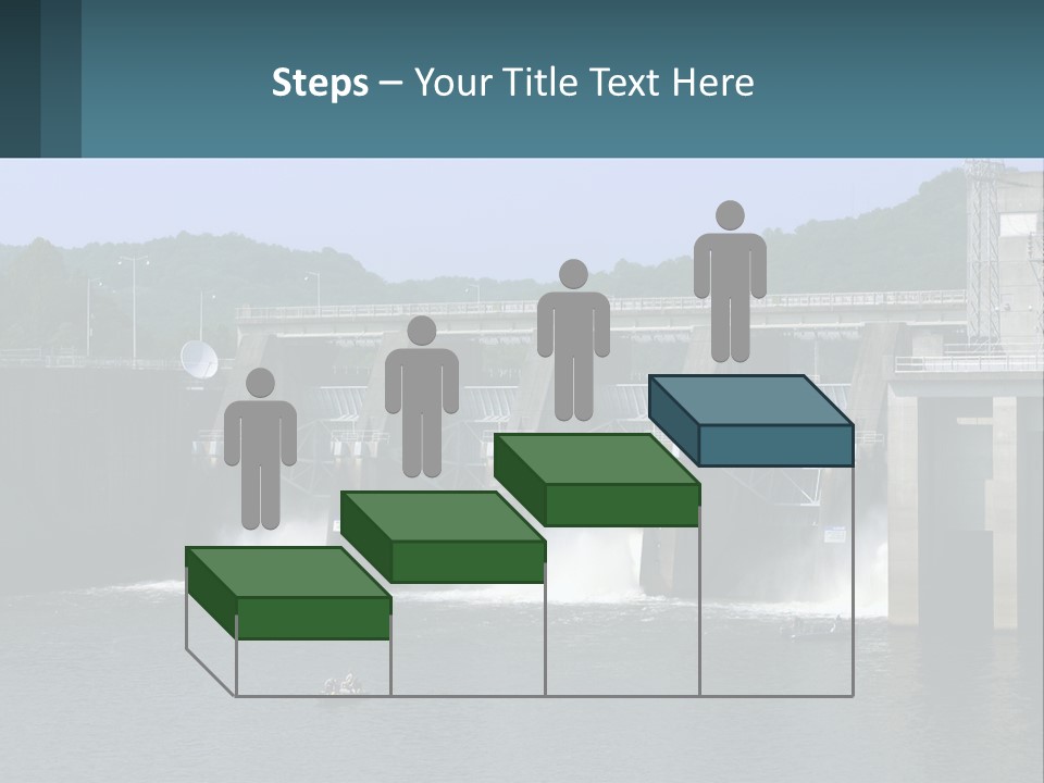 Concrete River Generation PowerPoint Template