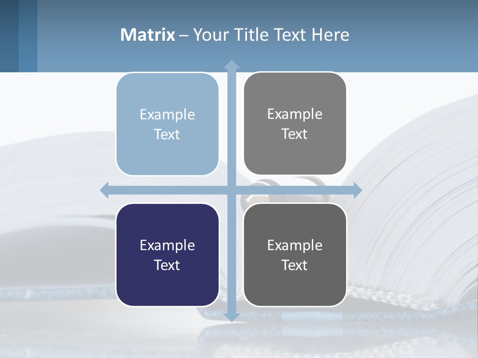 Data Background Write PowerPoint Template