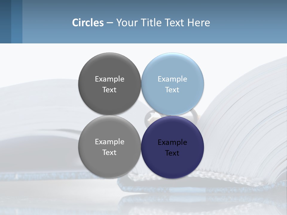 Data Background Write PowerPoint Template