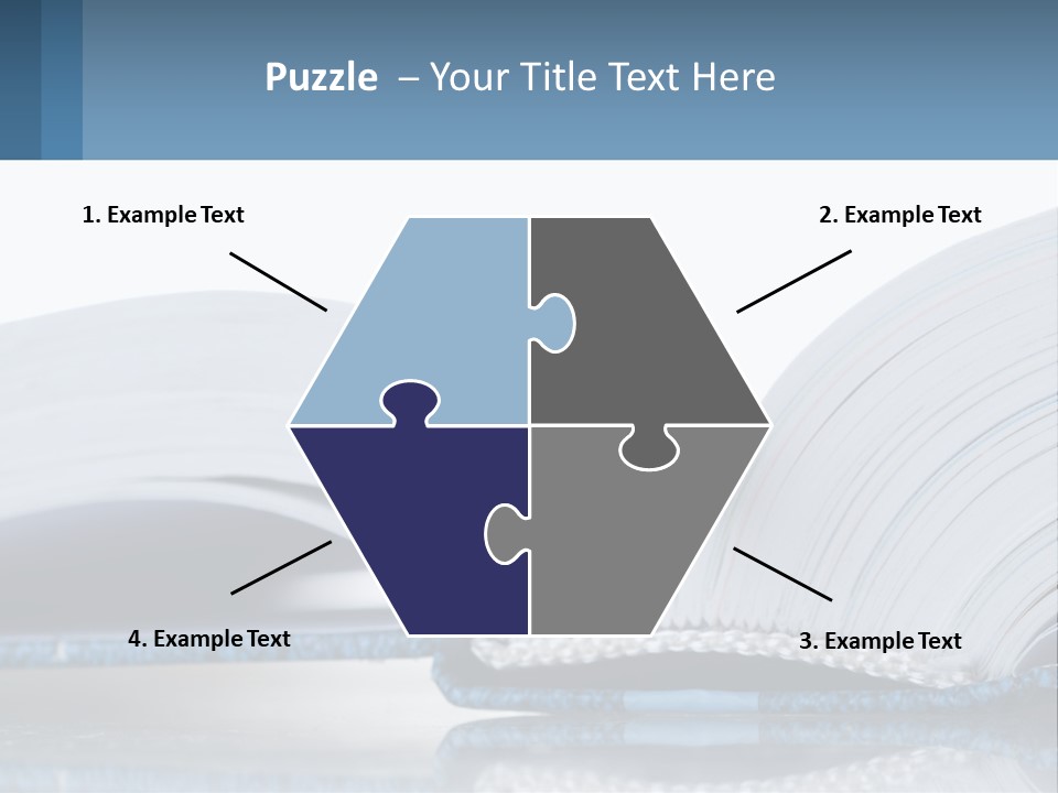 Data Background Write PowerPoint Template